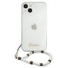 Guess GUHCP13SKPSWH iPhone 13 mini 5,4Transparent hardcase White Pearl
